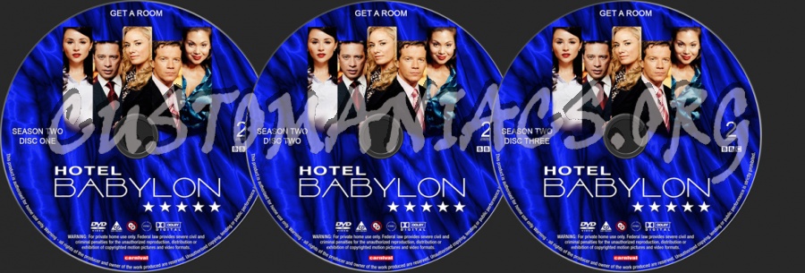 Hotel Babylon Season 2 dvd label