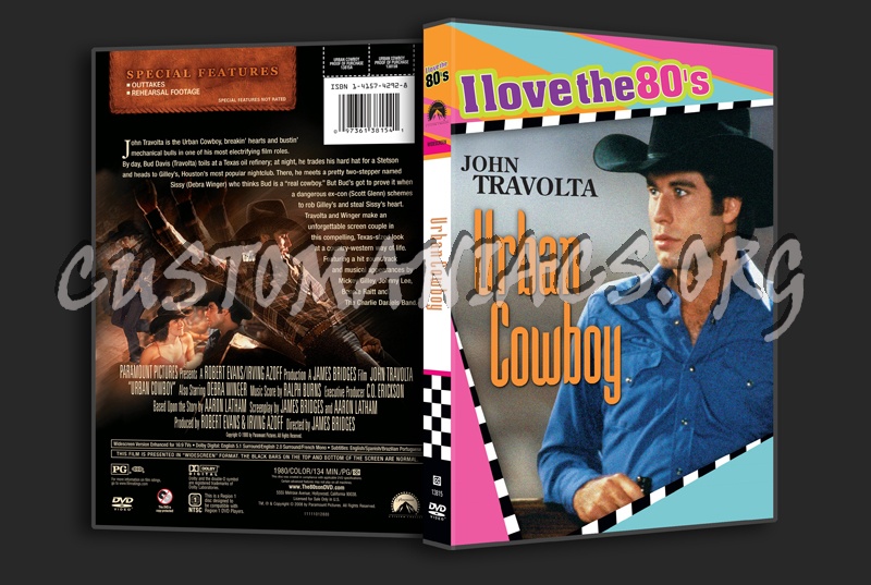 Urban Cowboy dvd cover
