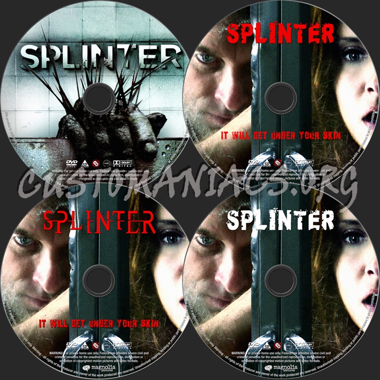 Splinter dvd label