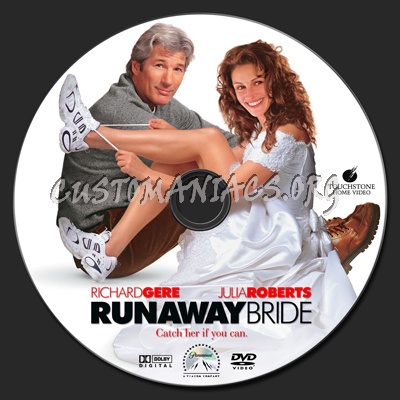 Runaway Bride dvd label