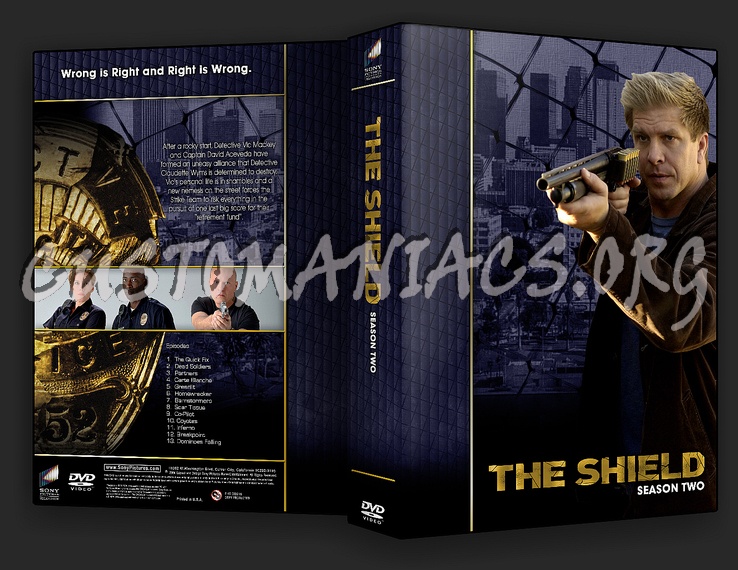 The Shield - TV Collection dvd cover