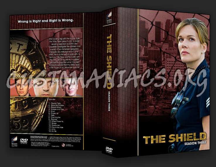 The Shield - TV Collection dvd cover