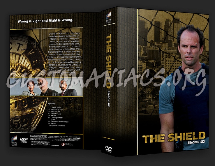 The Shield - TV Collection dvd cover
