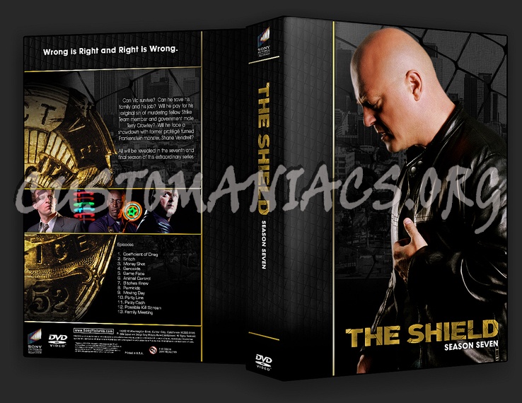 The Shield - TV Collection dvd cover