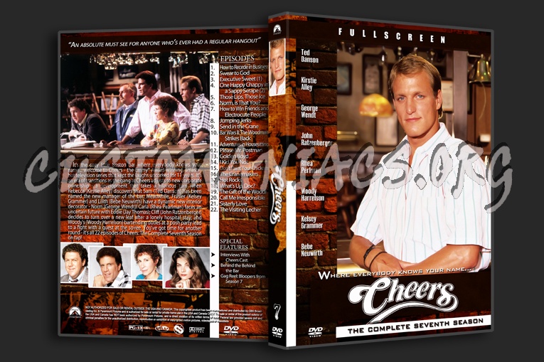 Cheers dvd cover