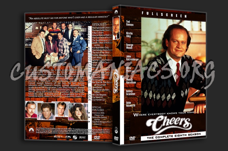 Cheers dvd cover