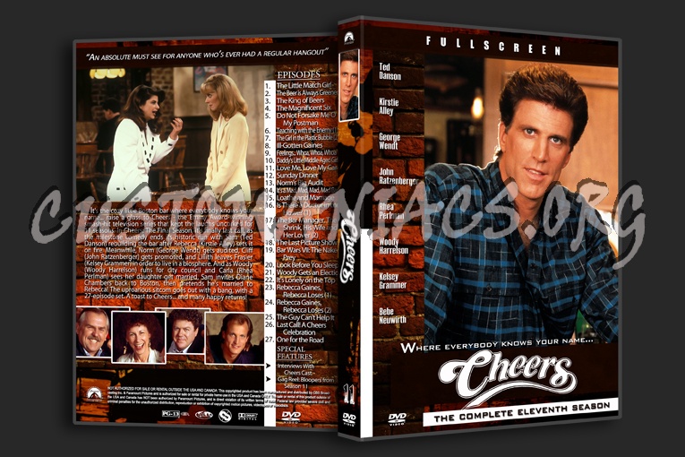 Cheers dvd cover