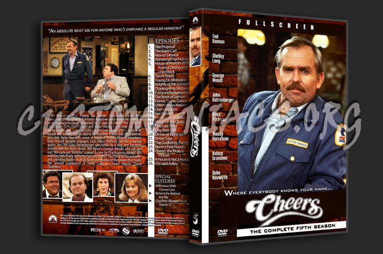 Cheers dvd cover