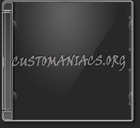 Clear DVD Case Icon Template dvd label