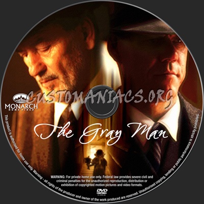 The Gray Man dvd label
