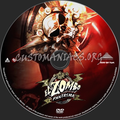El Zombo Fantasma dvd label