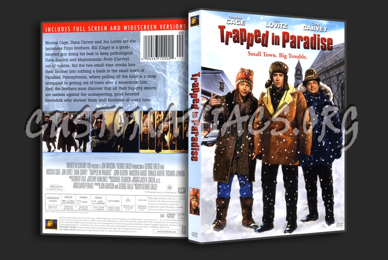 Trapped in Paradise dvd cover