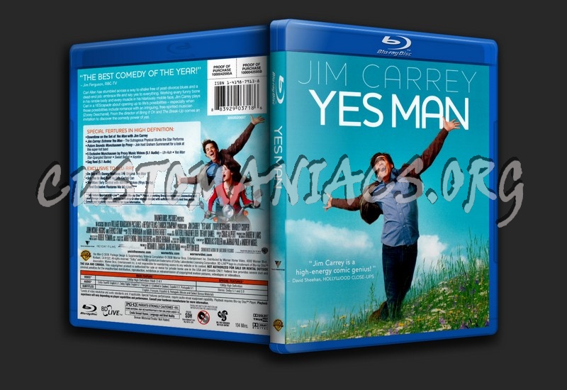 Yes Man blu-ray cover