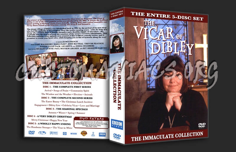 The Vicar of Dibley Collection dvd cover