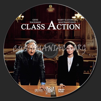 Class Action dvd label