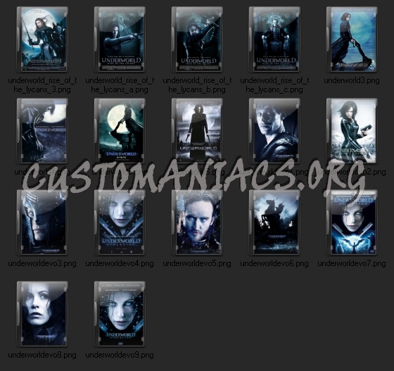 Underworld collection icons 