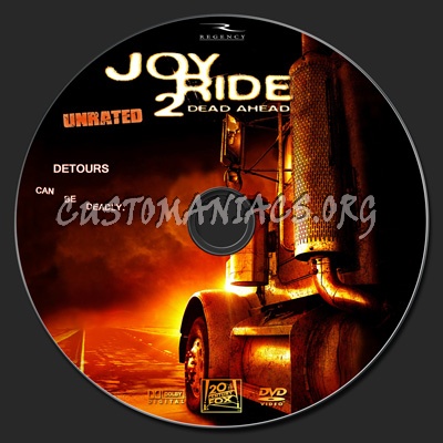 Joy Ride 2 dvd label