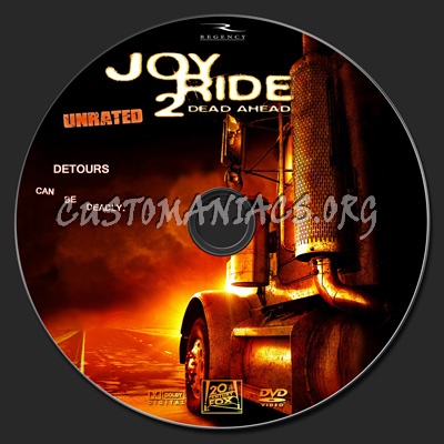 Joy Ride 2 dvd label