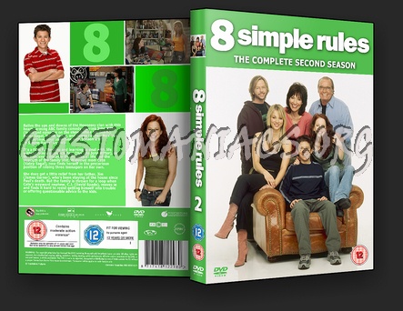 8 Simple Rules Season 2 dvd cover