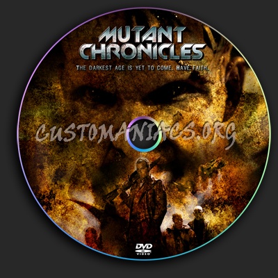 Mutant Chronicles dvd label