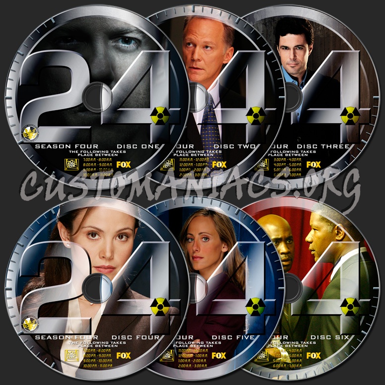 24 Season 4 dvd label