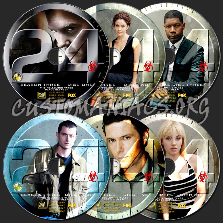 24 Season 3 dvd label