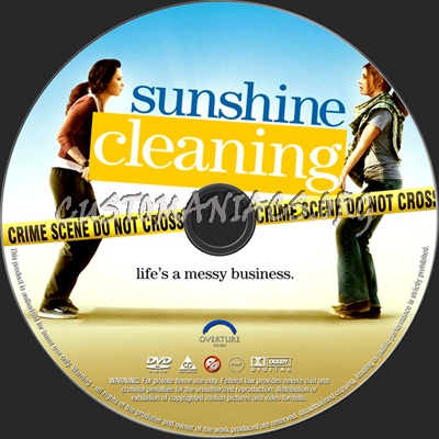 Sunshine Cleaning dvd label