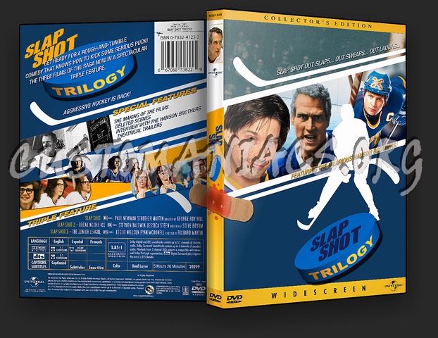 Slapshot Trilogy dvd cover