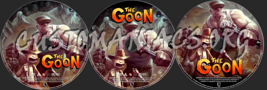 The Goon dvd label