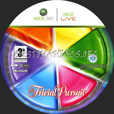 Trivial Pursuit dvd label