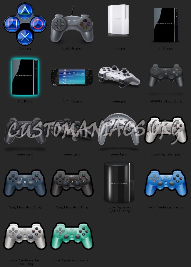 PS3 icons 