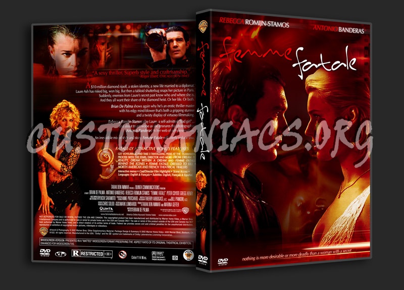 Femme Fatale dvd cover