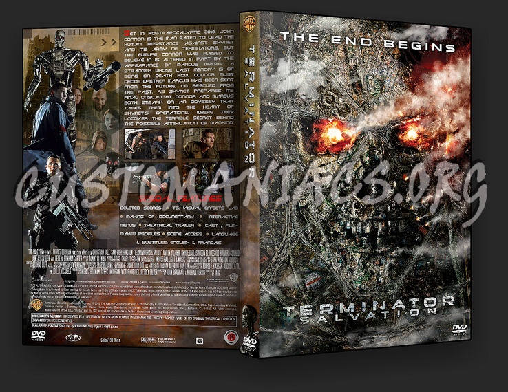 Terminator Salvation dvd cover