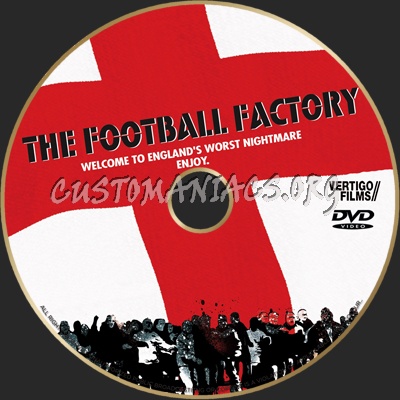 The Football Factory dvd label