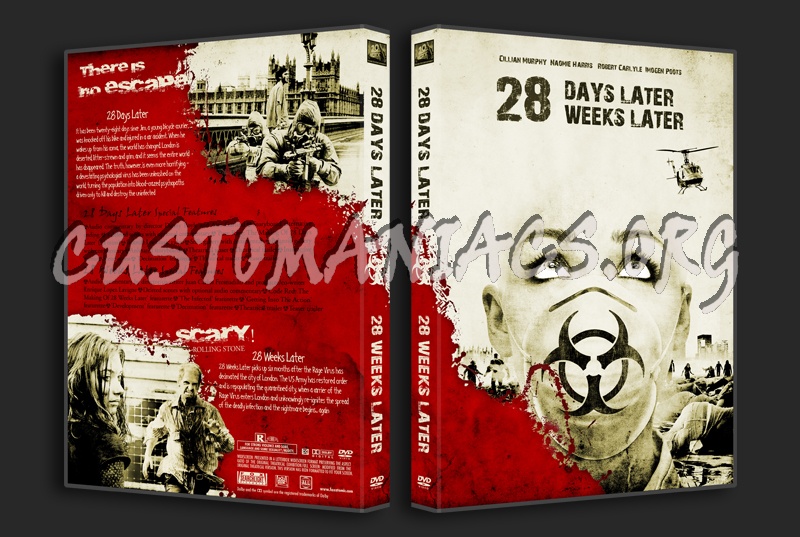 28 Days/Weeks Later dvd cover