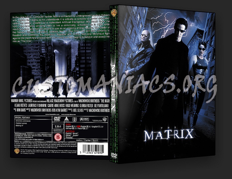 The Matrix dvd cover