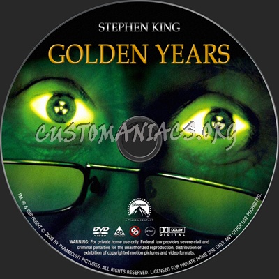 Golden Years dvd label