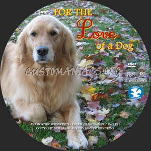 For the Love of a Dog dvd label