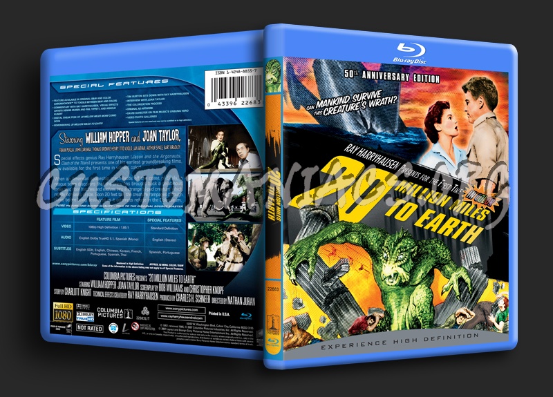 20 Million Miles to Earth blu-ray cover