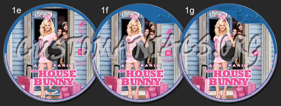 The House Bunny blu-ray label