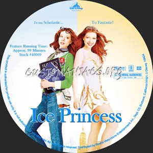 Ice Princess dvd label