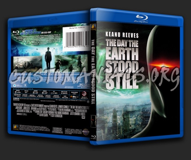 The Day The Earth Stood Still blu-ray cover