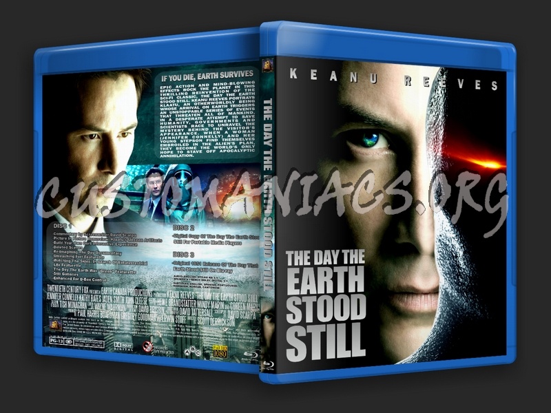 The Day The Earth Stood Still blu-ray cover
