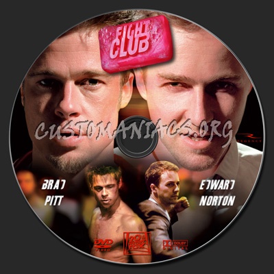 Fight Club dvd label