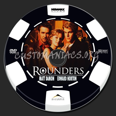 Rounders dvd label