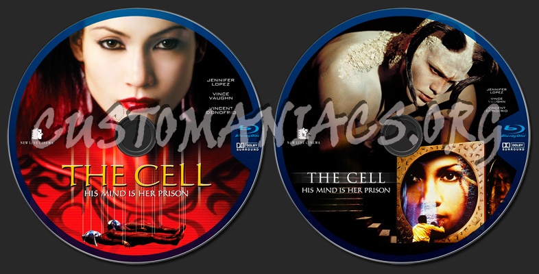 The Cell blu-ray label