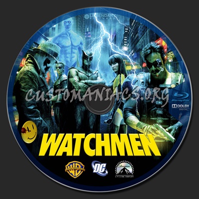 Watchmen blu-ray label