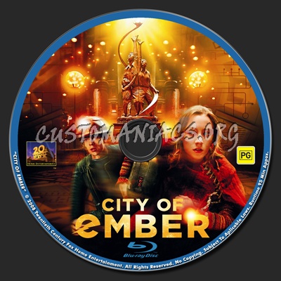 City of Ember blu-ray label