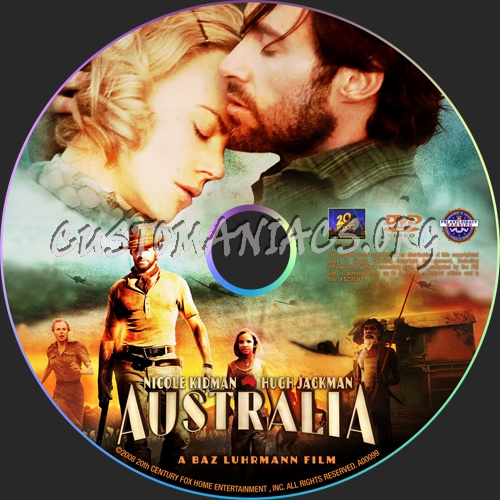Australia dvd label