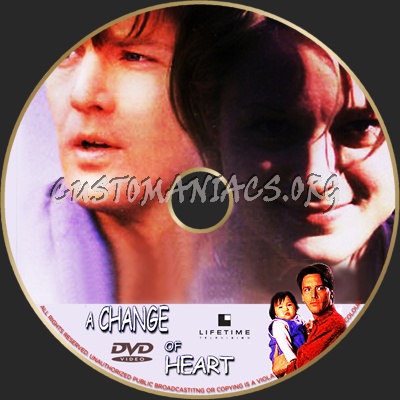A Change Of Heart dvd label